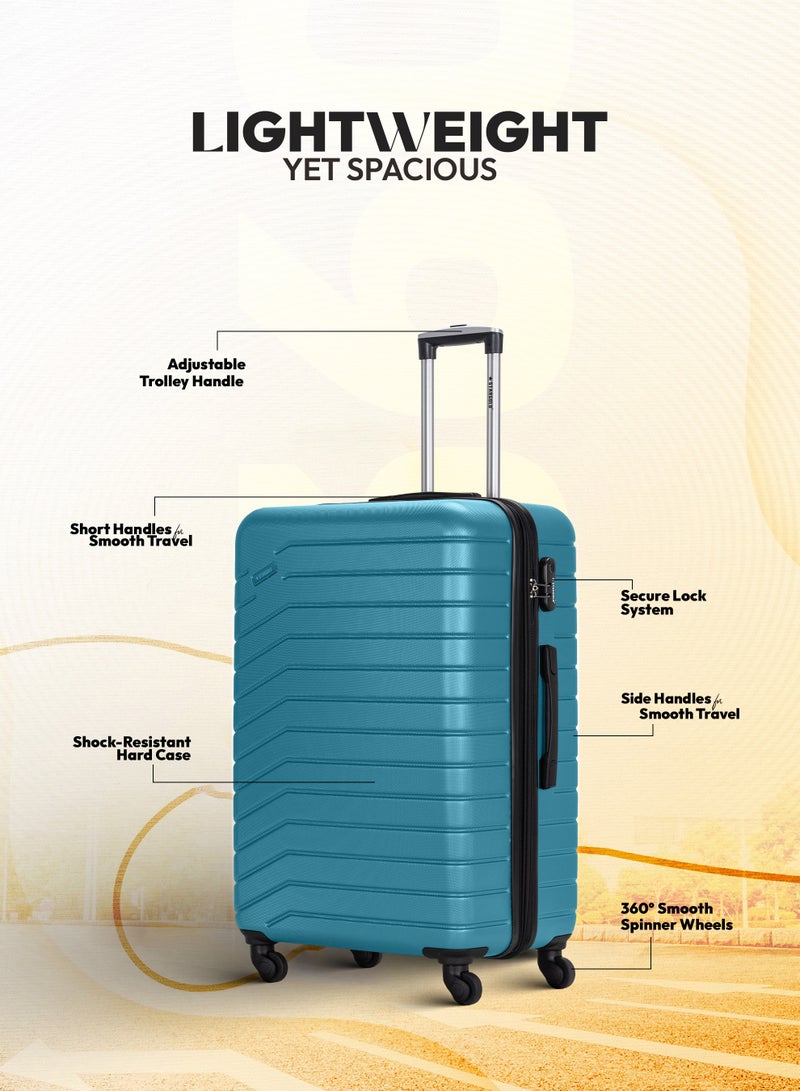 ستارجولد مجموعة حقائب سفر مكونة من 3 قطع من حقائب أمتعة السفر ذات الجانب الصلب من مادة ABS - Image 2